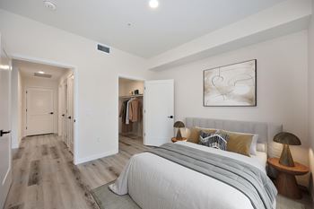 Spacious closets